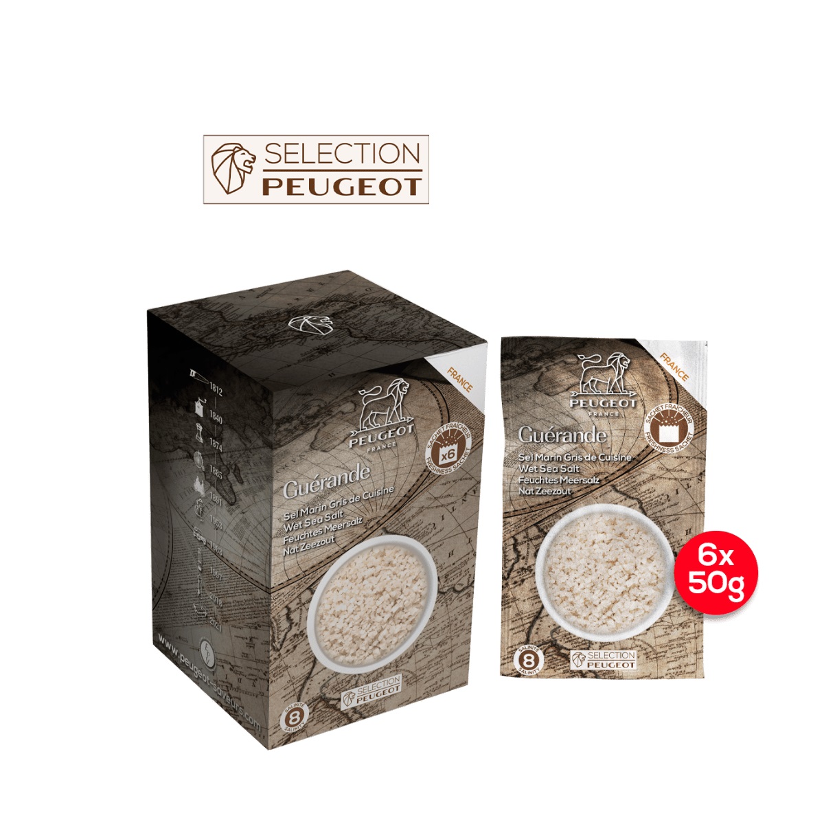 Sel de guérande 300g - peugeot saveurs
