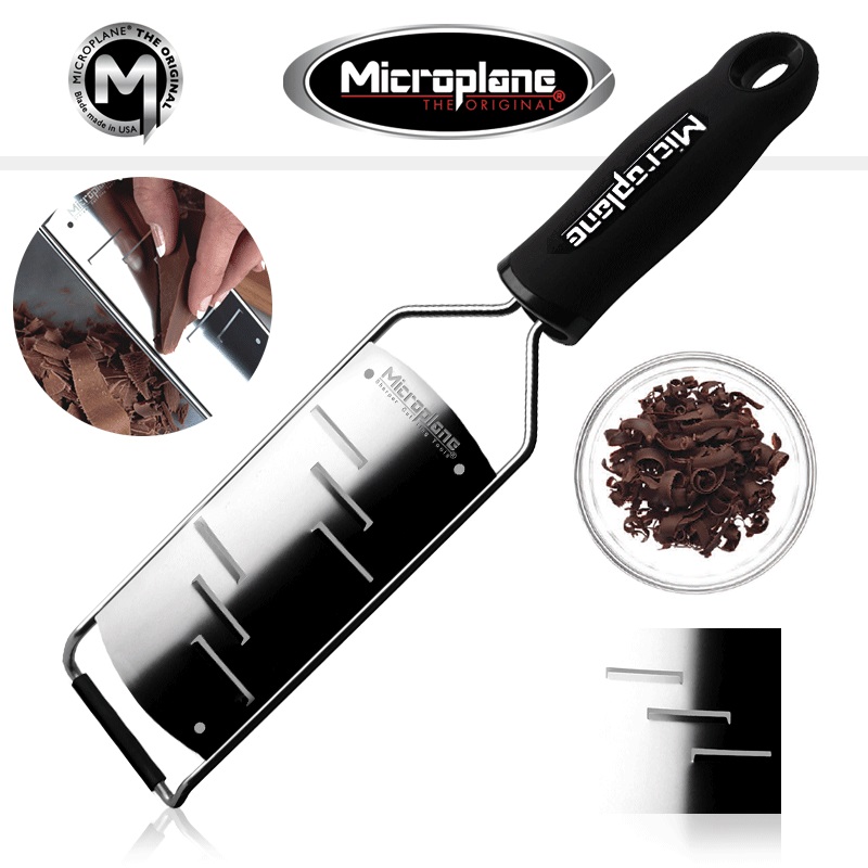 Gourmet shaver black rape trancheur lameleur coupe large - microplane