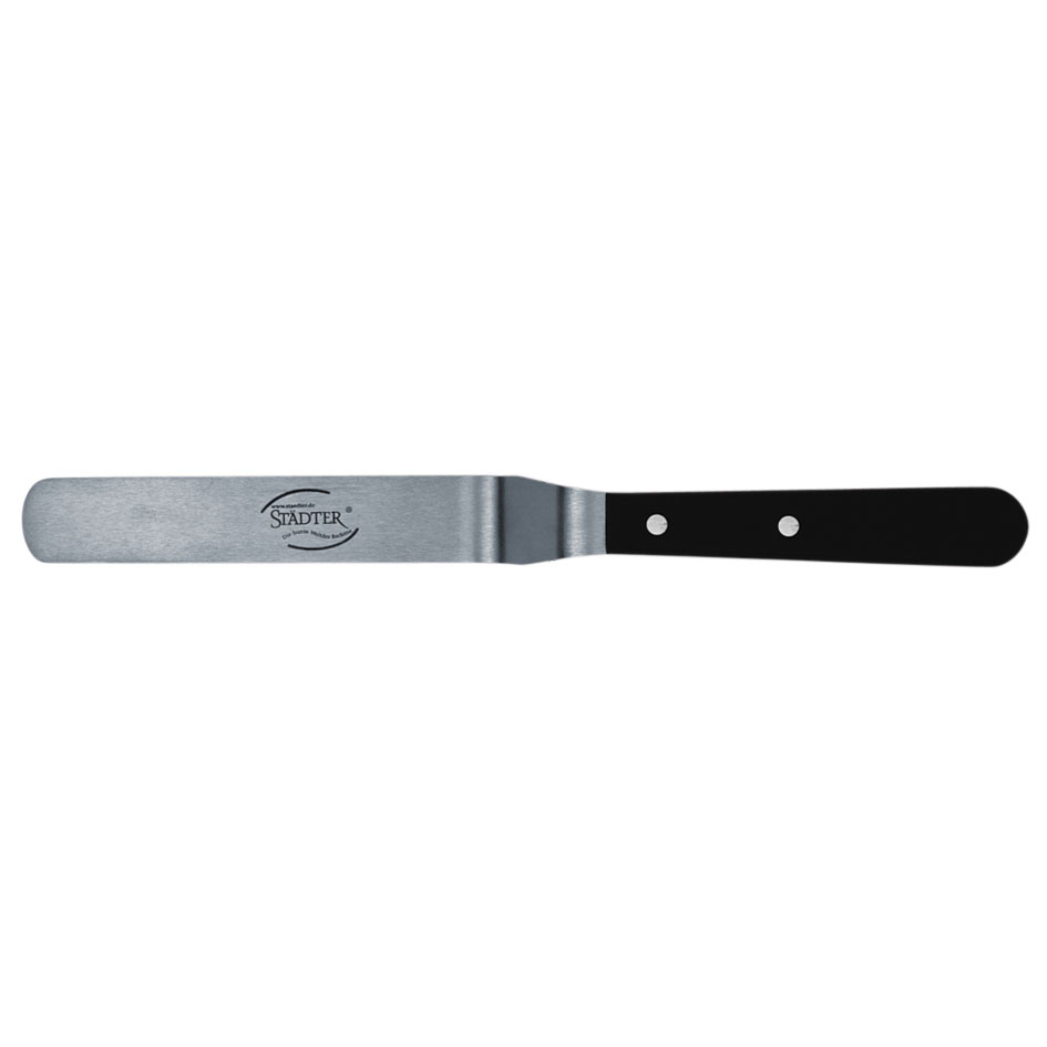 Spatule a patisserie coudee 25 cm - stadter