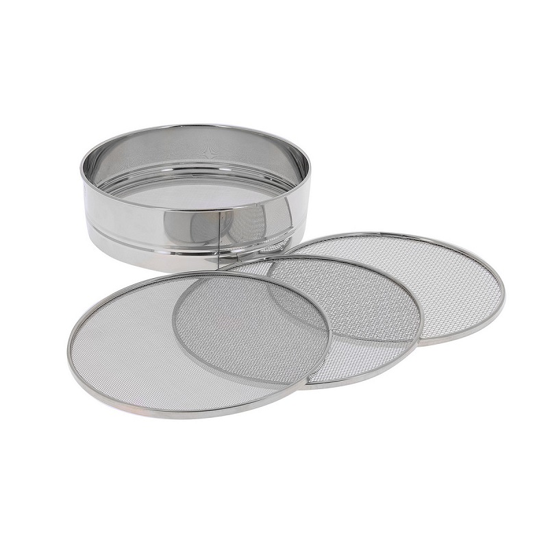 Tamis inox 4 mailles interchangeables 21 cm - de buyer