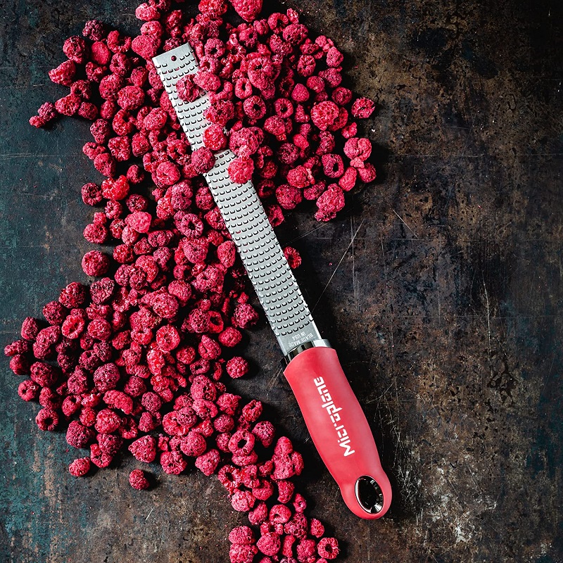 Zesteur rape pomegranate red grenade rouge- microplane