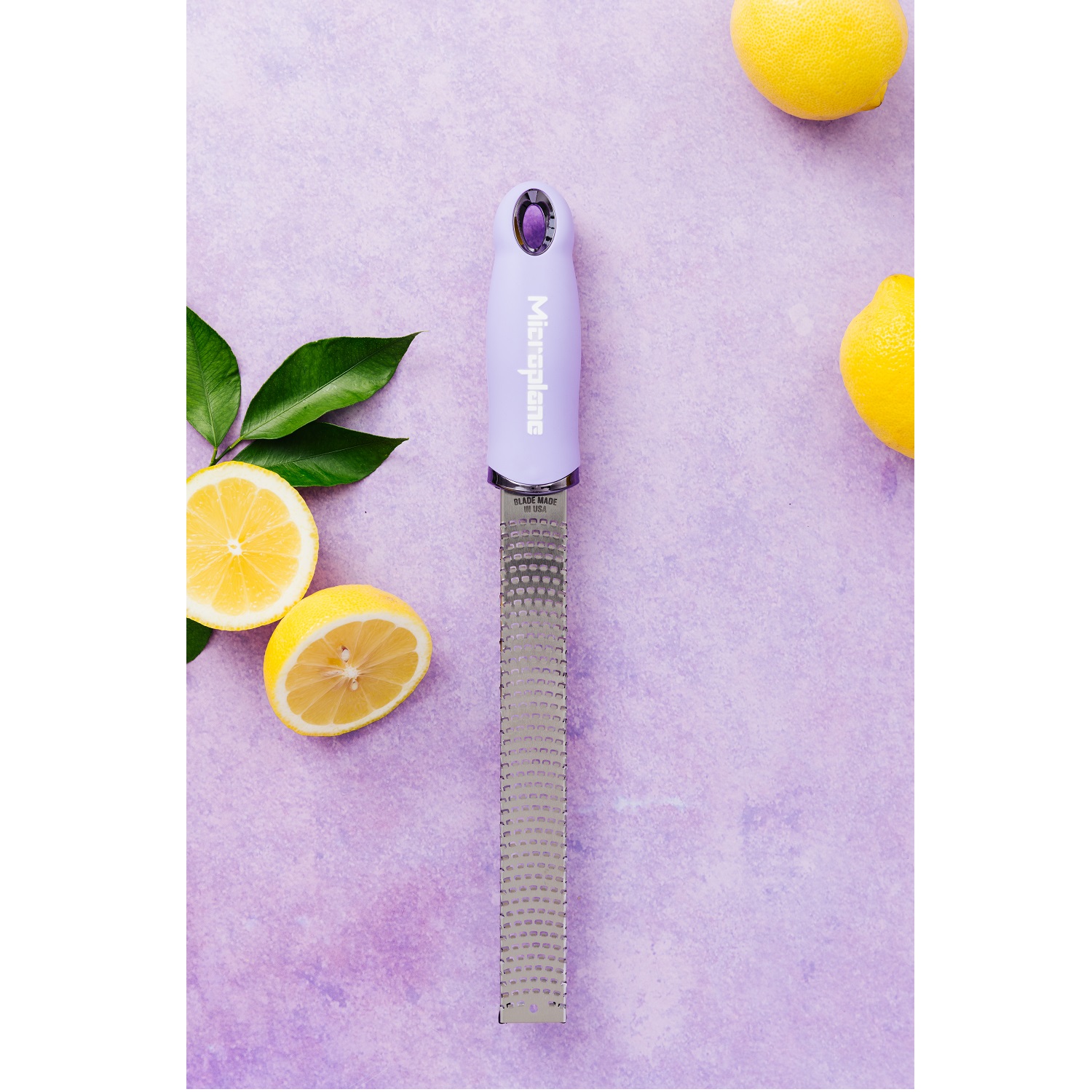Zesteur râpe premium lavander bloom - microplane