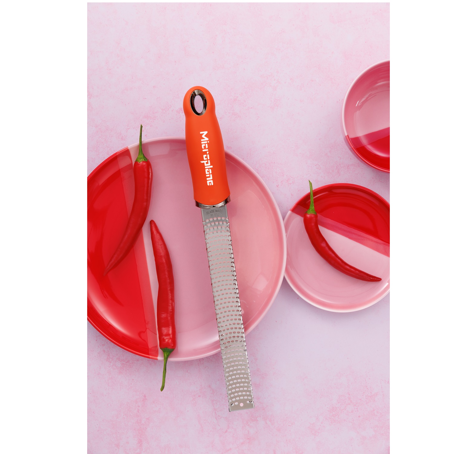 Zesteur râpe premium sunset orange - microplane