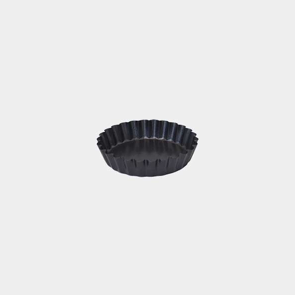 Moule a tartelette fond fixe diametre 10 cm - de buyer