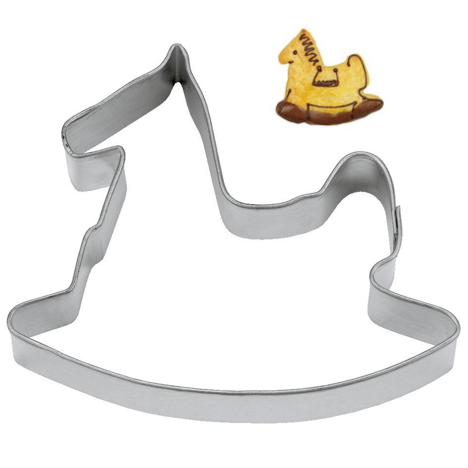 Emporte piece cheval a bascule 7 cm