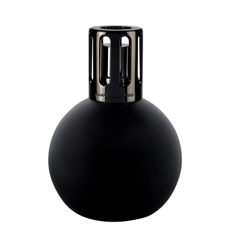Lampe diffuseur de parfum boule noire - maison berger paris