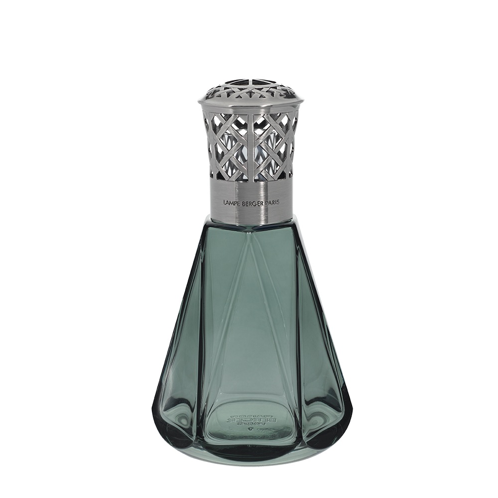 Pyramide vert antique , lampe diffuseur de parfum par catalyse - maison berger paris
