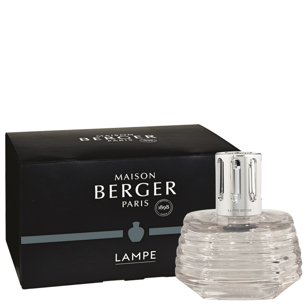 Lampe berger vibes transparente diffuseur de parfum à catalyse - maison berger paris