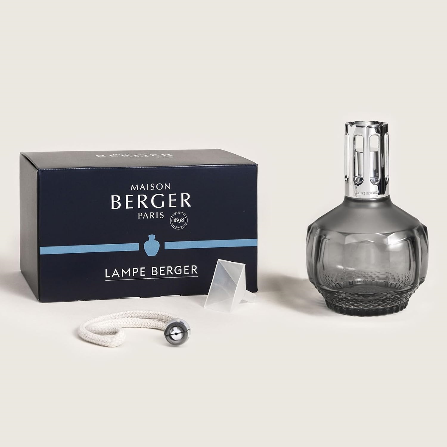 Molécule grise - lampe diffuseur de parfum à catalyse - maison berger paris