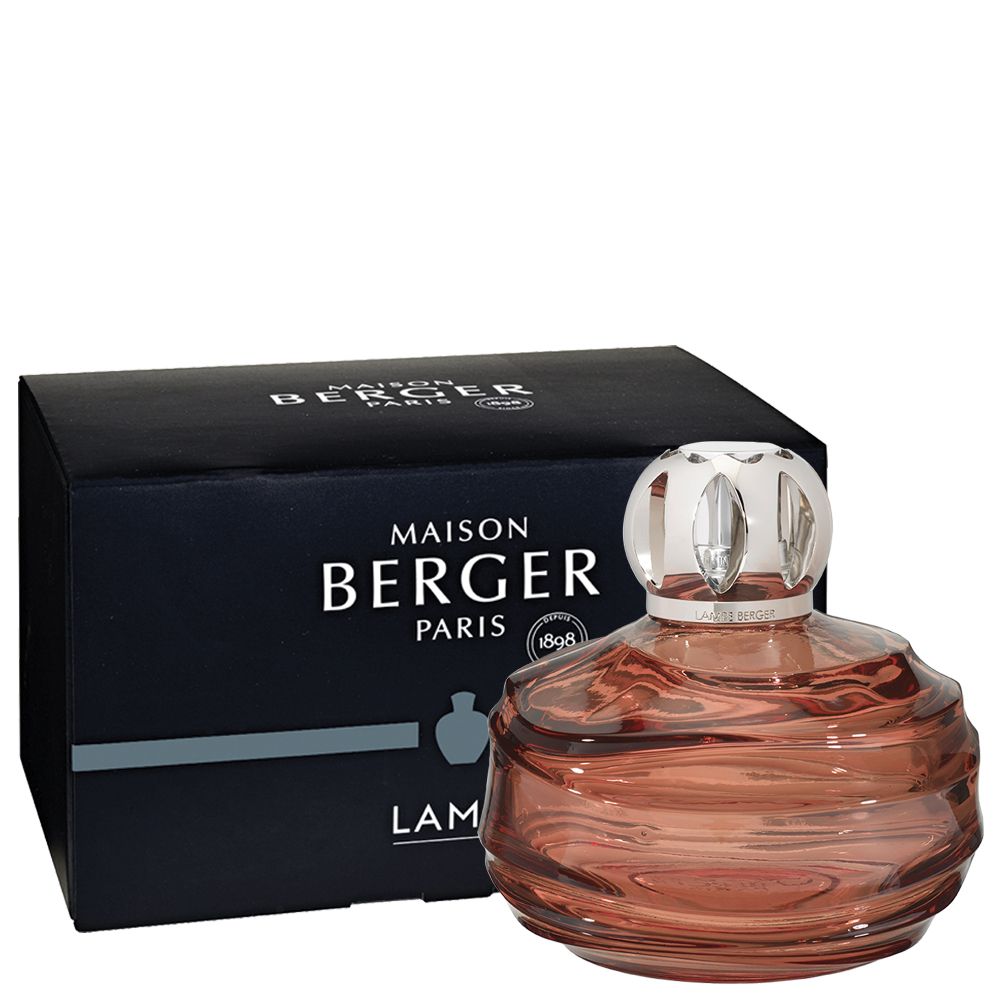 Echo rose ambrée, lampe diffuseur de parfum par catalyse - maison berger paris