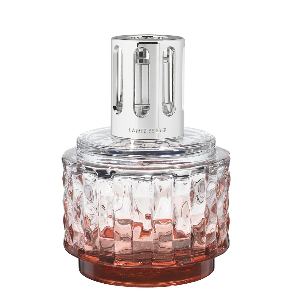Variation rose ambré , lampe diffuseur de parfum par catalyse - maison berger paris