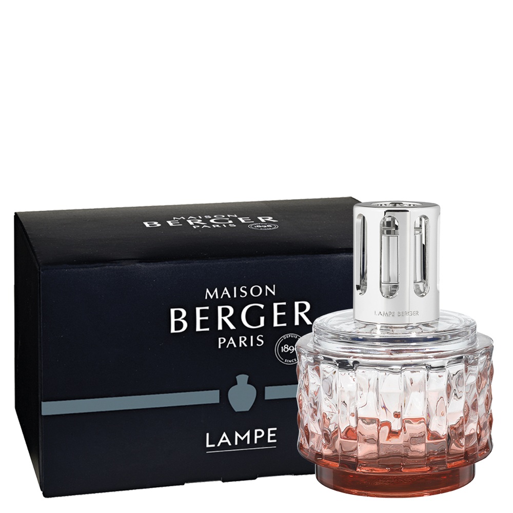 Variation rose ambré , lampe diffuseur de parfum par catalyse - maison berger paris