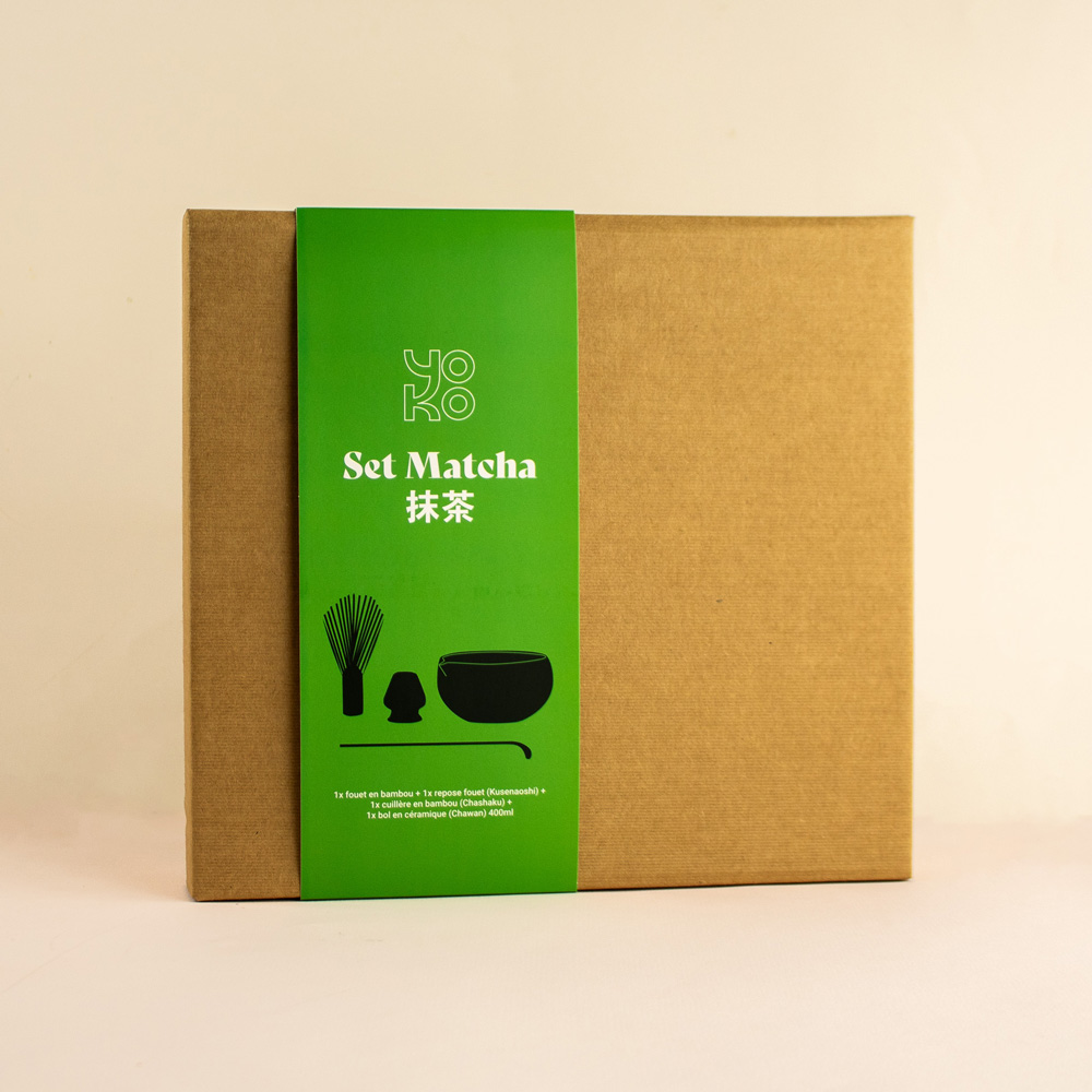 Coffret 4 pièces matcha - table et passion 