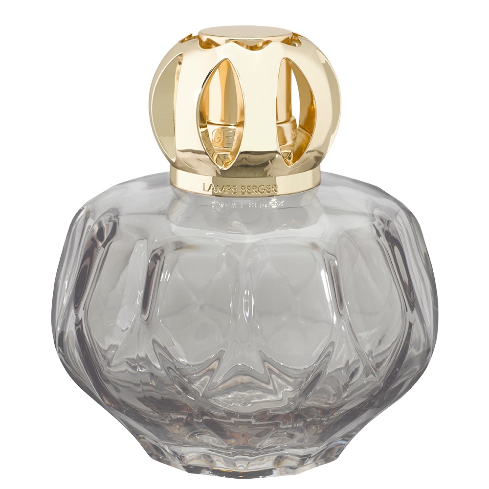 Coffret lampe berger rosalie grise diffuseur à catalyse + 250ml pétillance exquise - maison berger paris