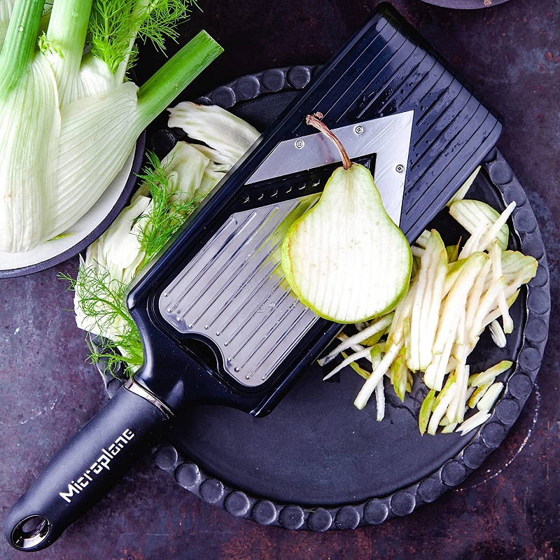 Mandoline avec julienne rape legumes - microplane