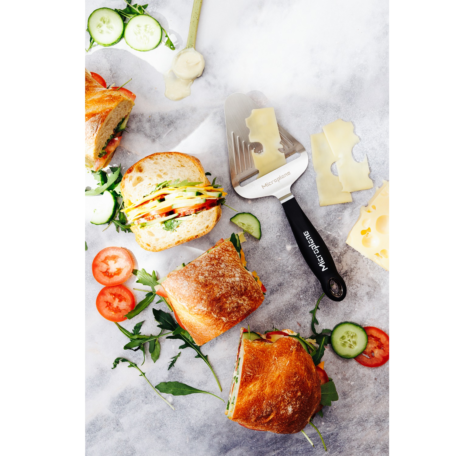 Trancheur à fromage professionnel cheese slider - microplane