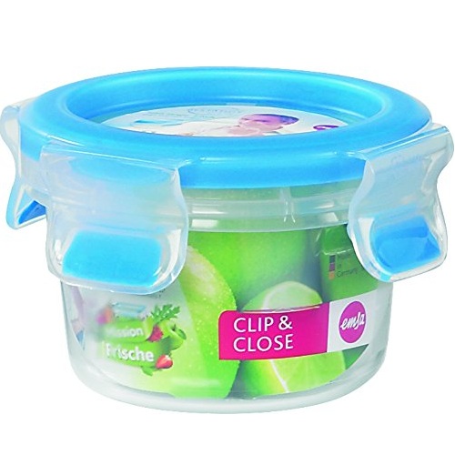 Clip and close 3d boite hermemetique ronde 0.15 l - emsa 