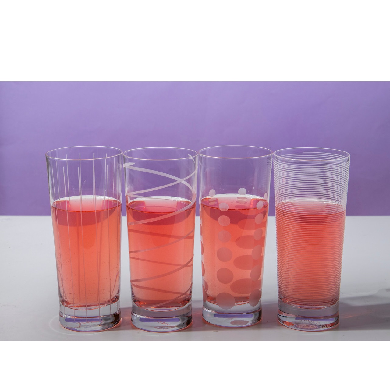 Mikasa cheers lot de 4 verres à jus de fruits ou cocktail - kitchencraft