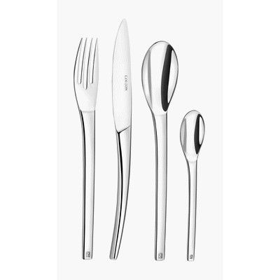 Neuvieme art coffret 24 couverts de table en inox - couzon