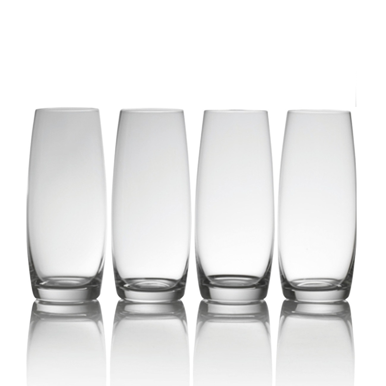 Julie lot de 4 flûtes sans pied 26 ml mikasa - kitchencraft