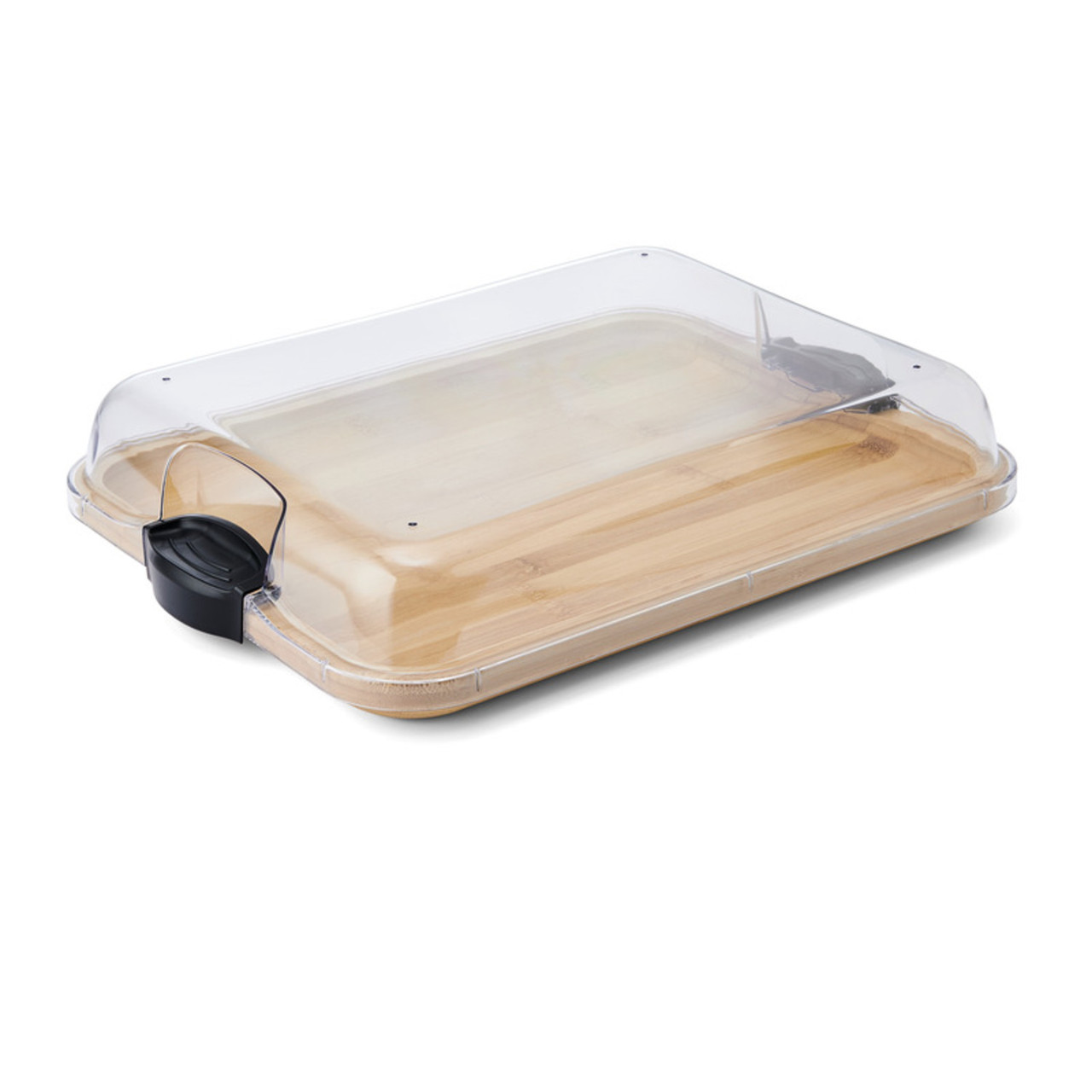 Plateau rectangulaire en bambou transportable build-a-board de farberware, 28 x 35,3 cm - kitchencraft