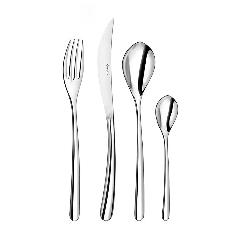 Elixir coffret couverts de table en inox 24 pieces - couzon