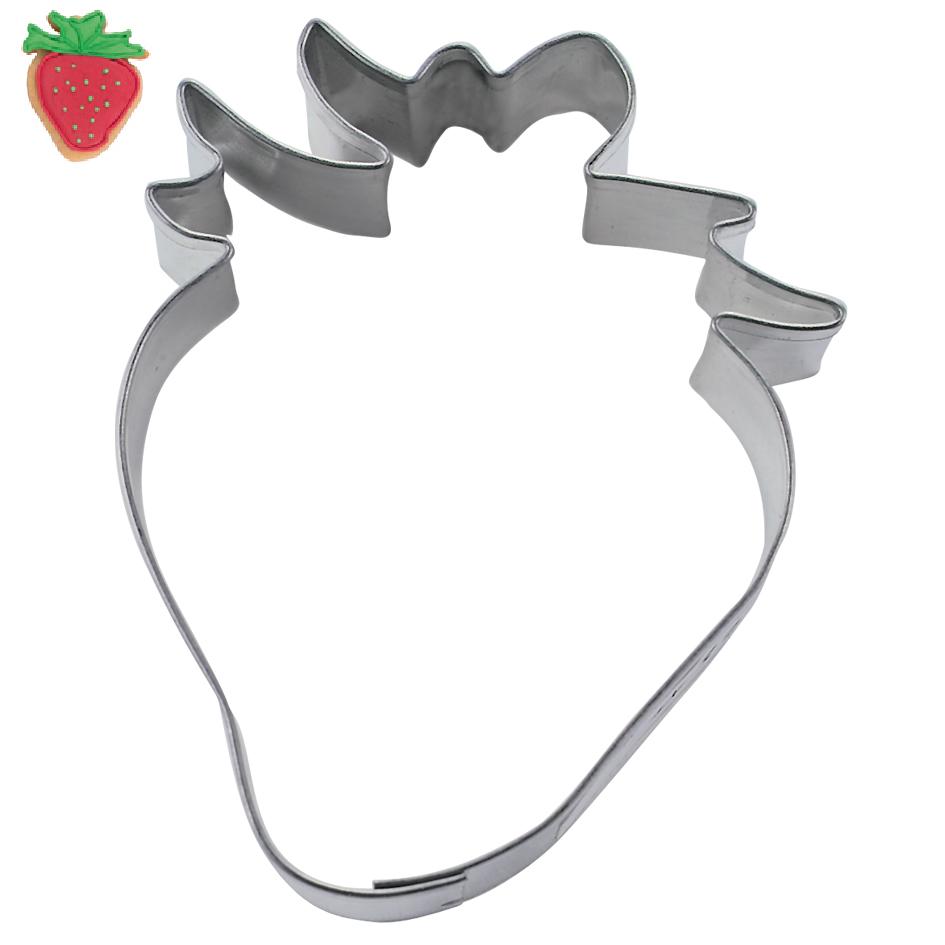 Emporte pieces a patisserie en forme de fraise 6 cm - stadter