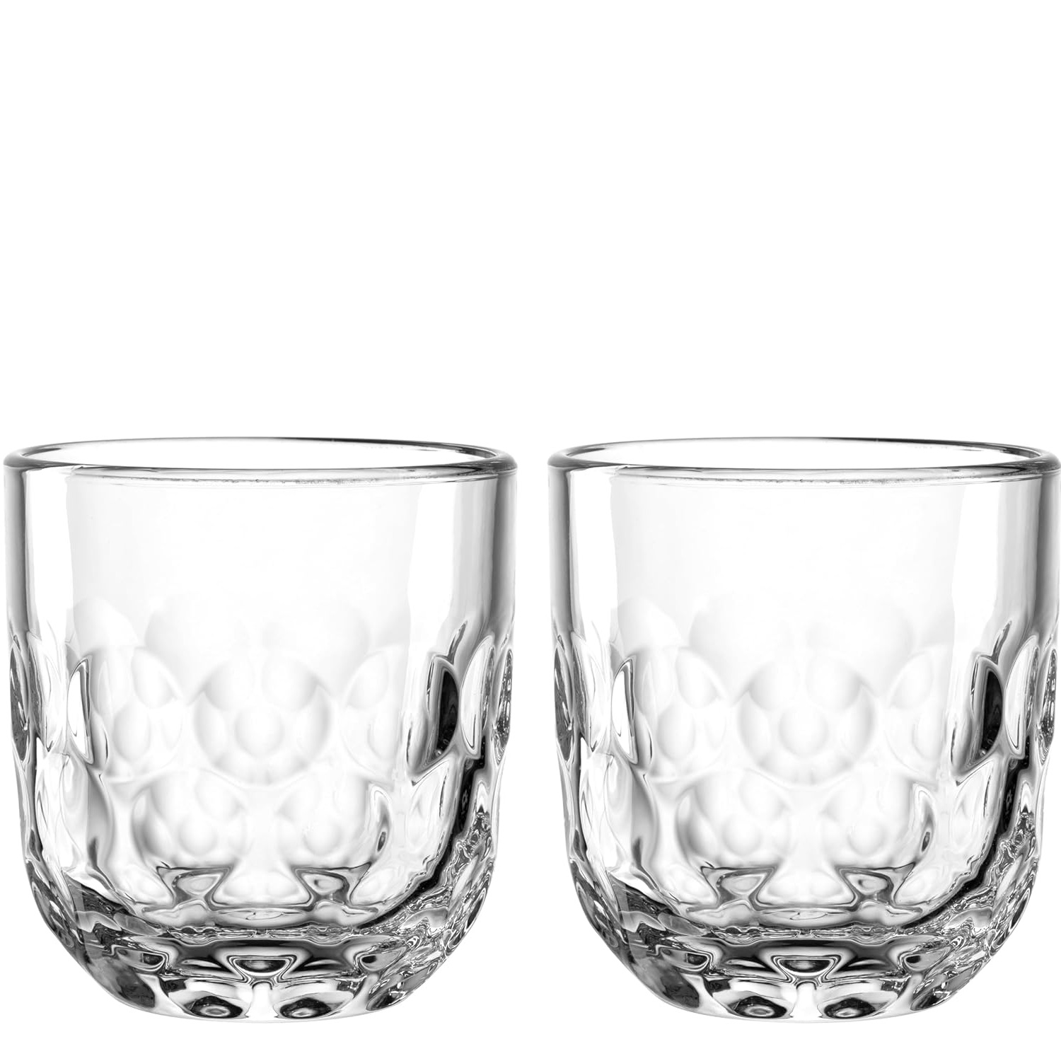Lot de 2 verres à expresso gocce 1 - 220 ml - leonardo