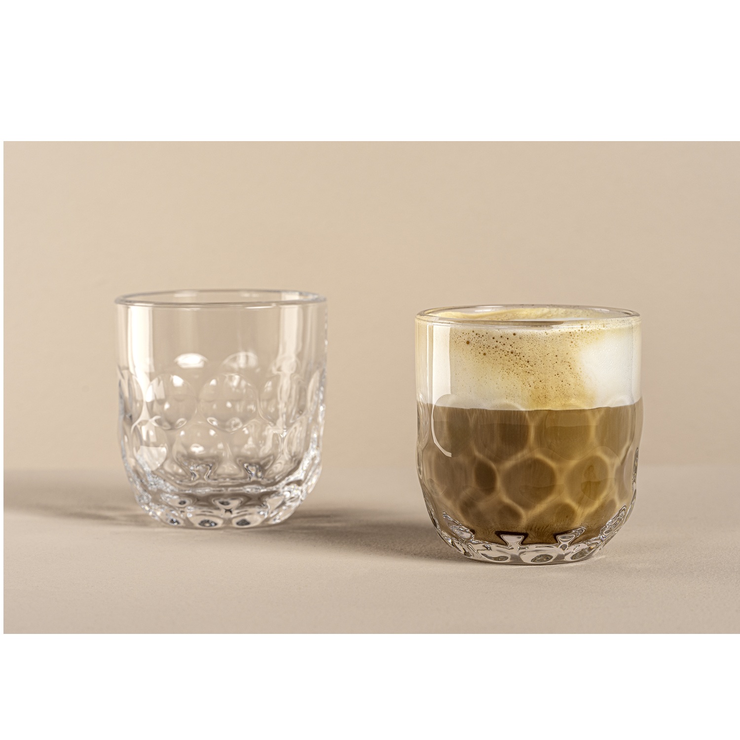Lot de 2 verres à expresso gocce 1 - 220 ml - leonardo