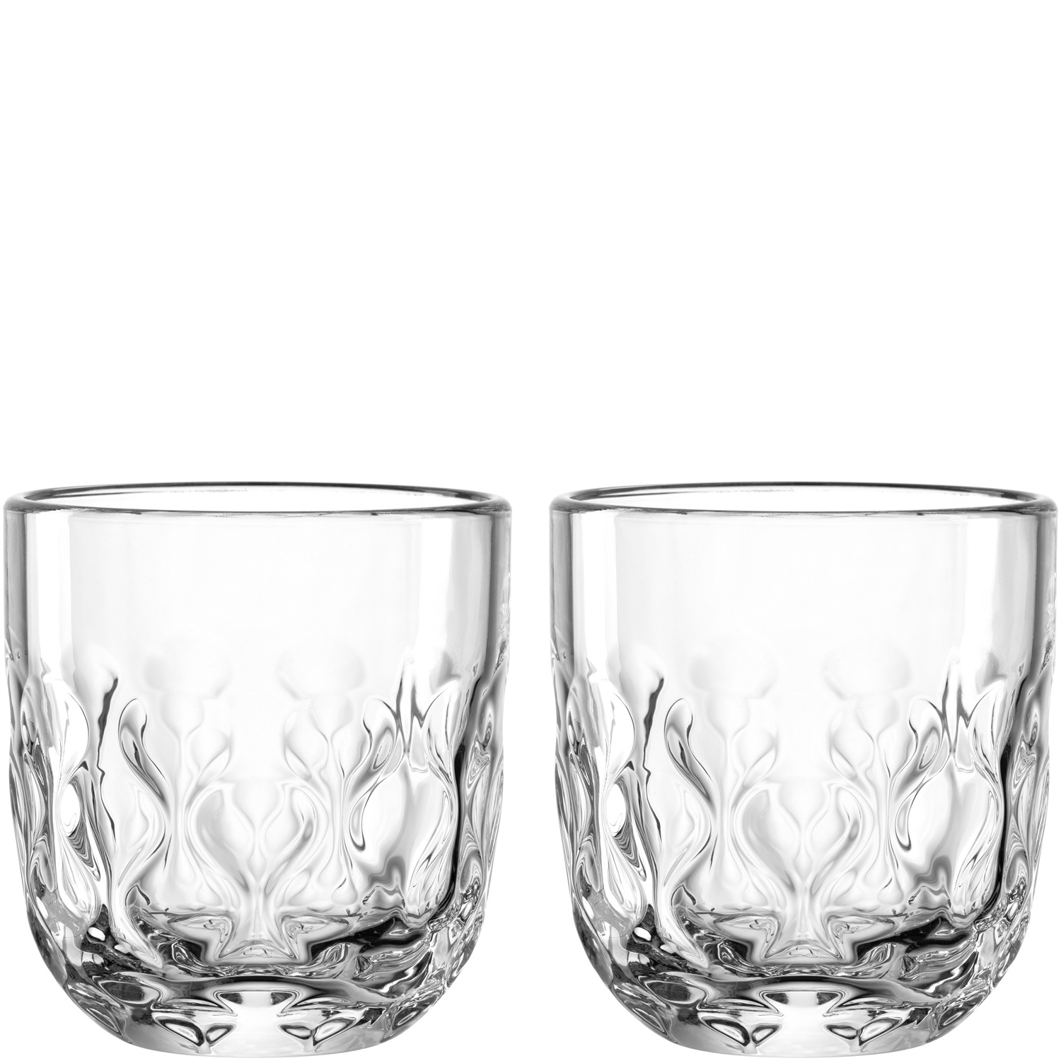 Lot de 2 verres à expresso gocce 2 - 220 ml - leonardo