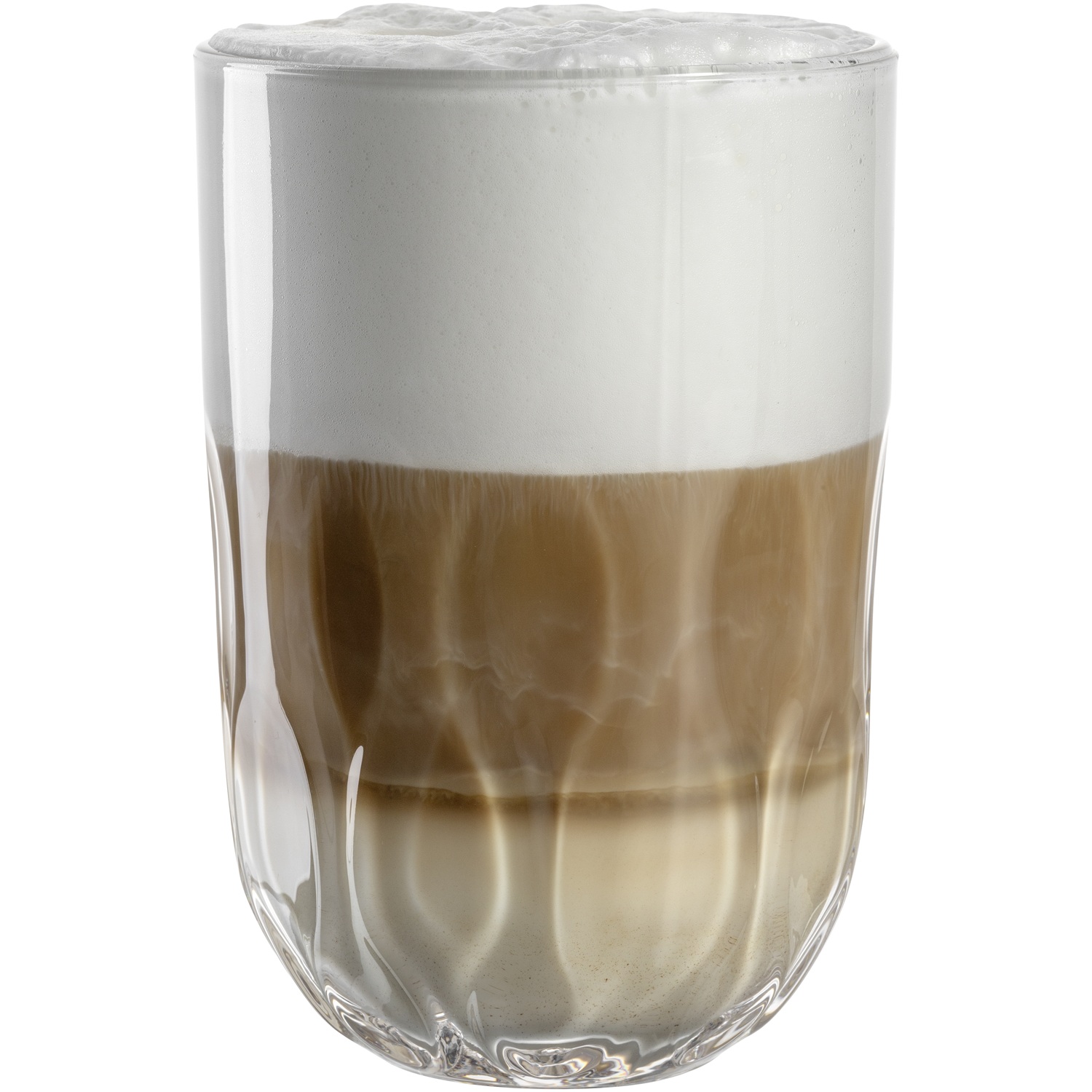Lot de 2 verres à latte macchiato gocce 3 - 390 ml - leonardo