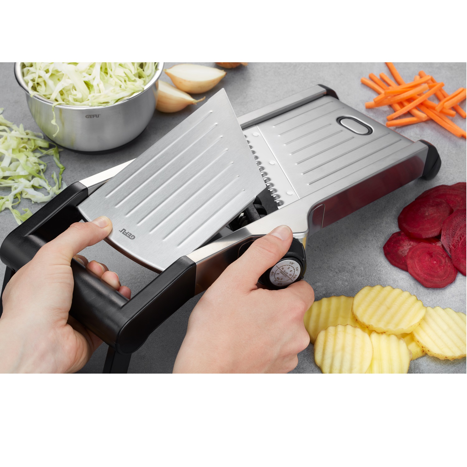 Welo mandoline éminceuse à légumes - gefu