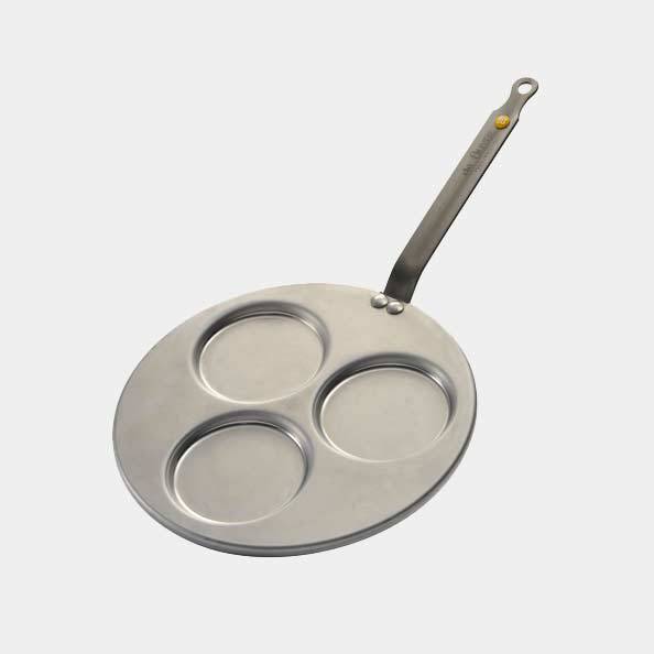 Poele en acier triblinis mineral 27 cm - de buyer