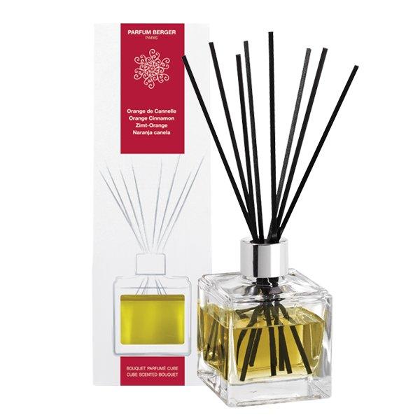 Bouquet parfume cube orange cannelle - maison berger paris