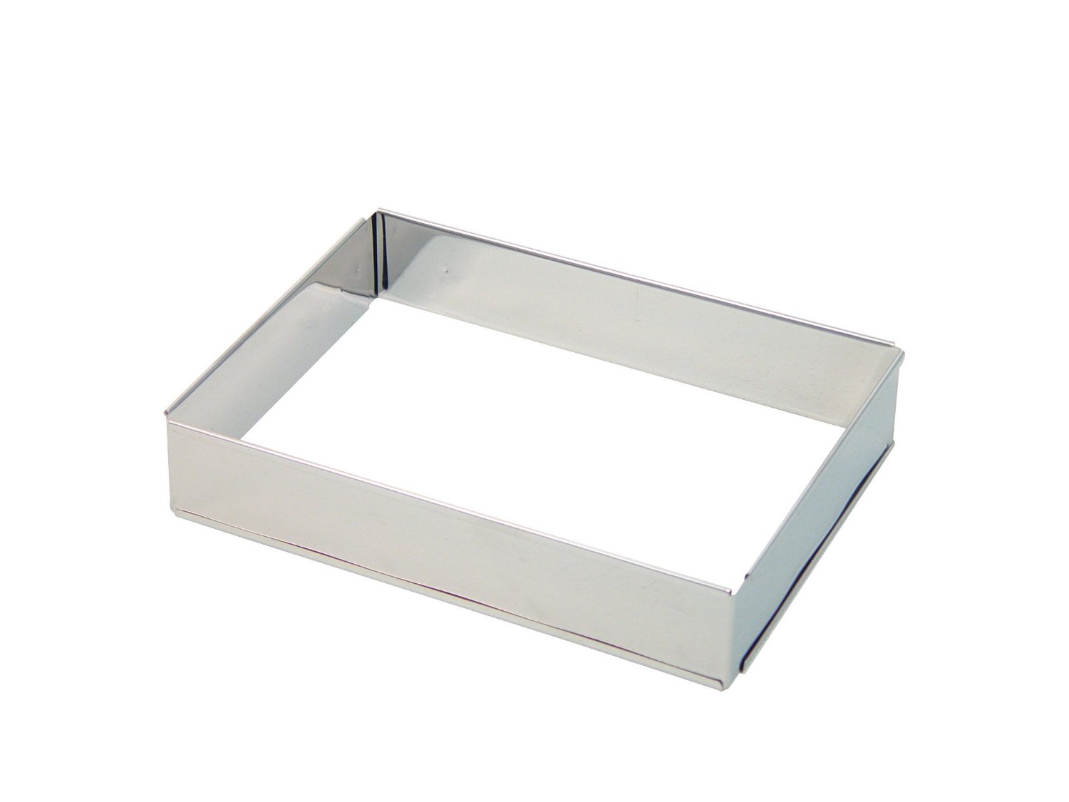 Cadre a patisserie sans separateur rectangulaire hauteur 4,7 cm - lares