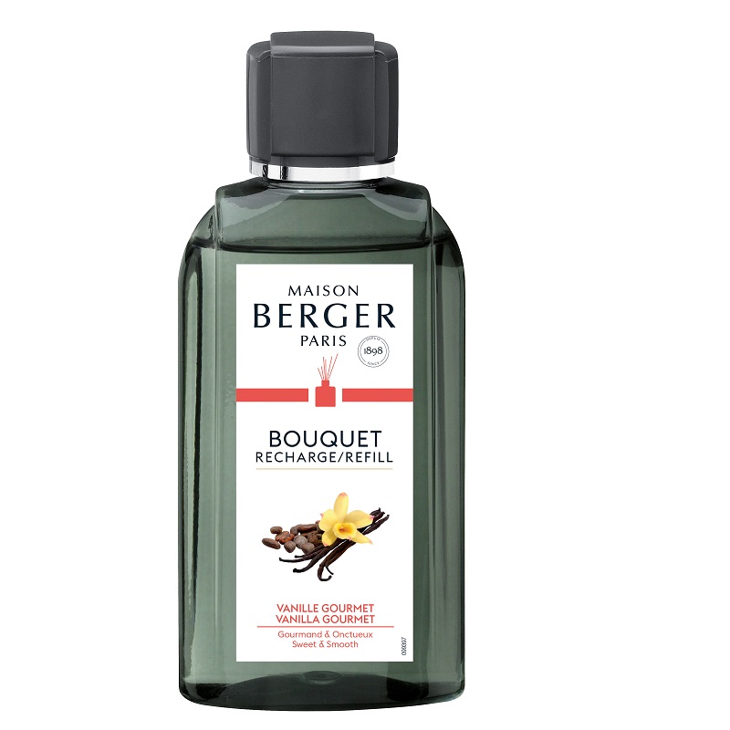 Recharge 200ml vanille gourmet pour bouquet aromatique - maison berger paris