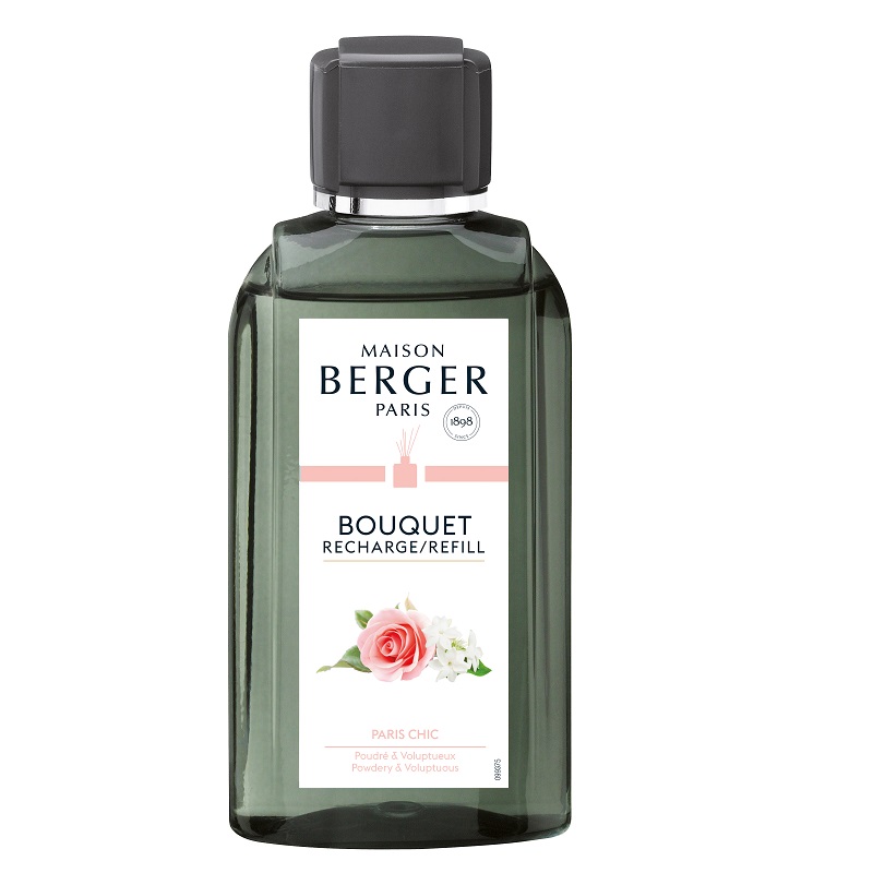 Recharge parfum 200 ml pour bouquet parfume paris chic - maison berger paris