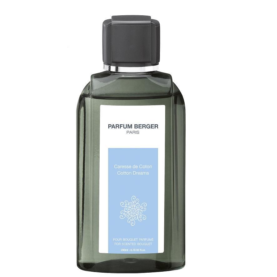 Recharge pour bouquet parfume 200 ml caresse de coton - maison berger paris