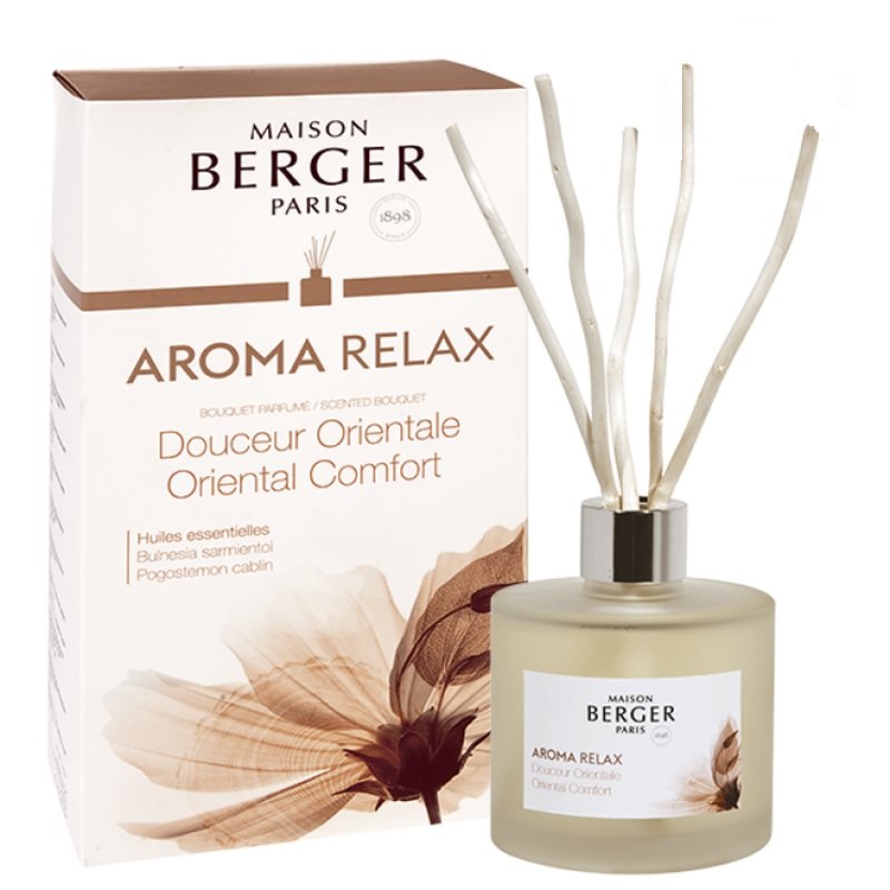Bouquet parfume aroma relax douceur orientale - maison berger paris