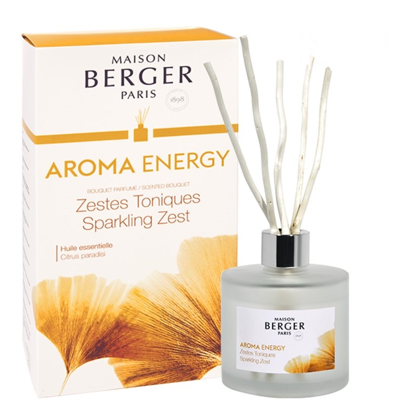 Bouquet parfume aroma energie zestes toniques - maison berger paris