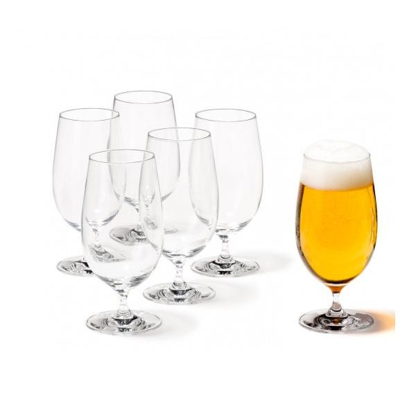 Ciao lot de 6 verres a biere 390 - leonardo