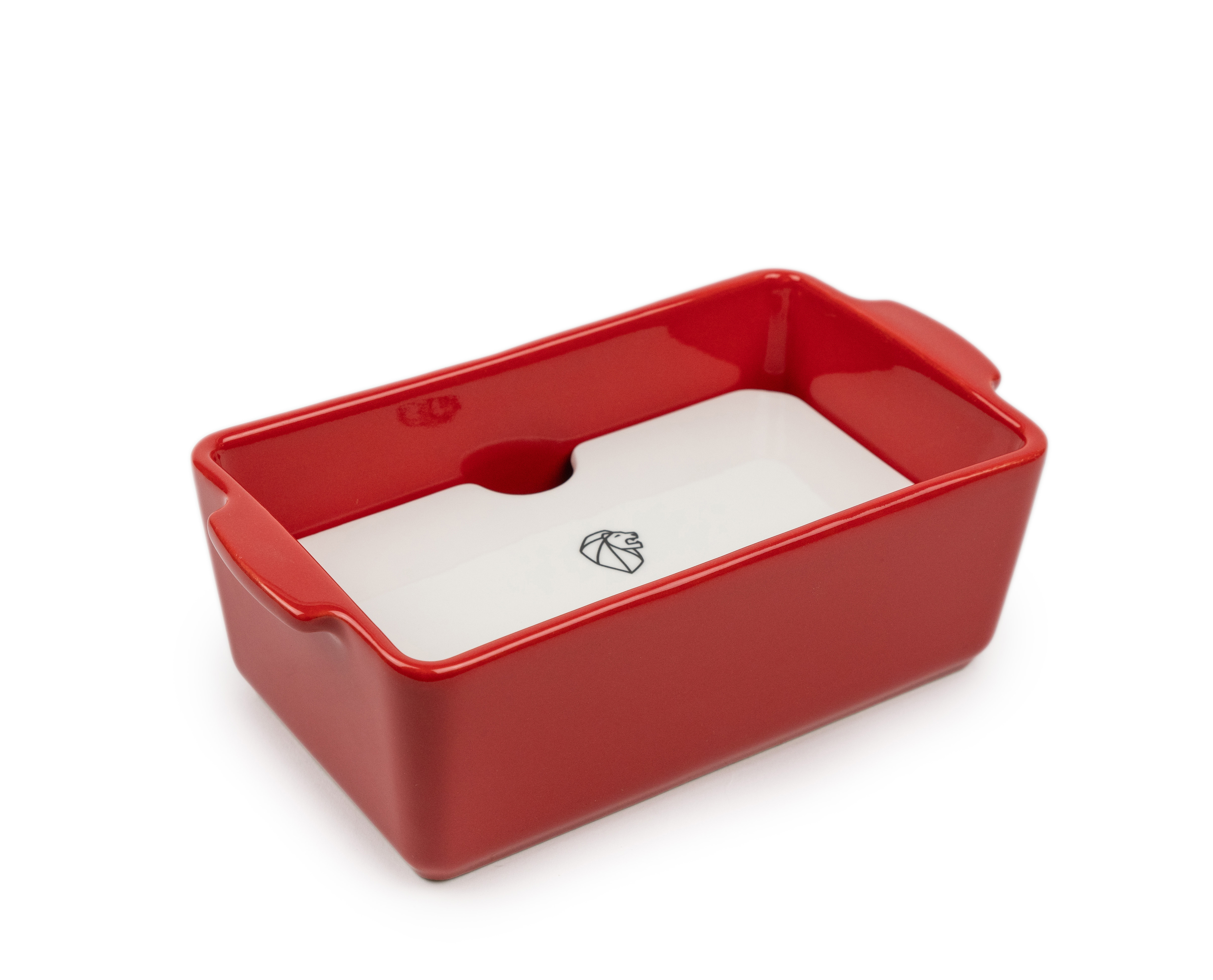 Terrine à foie gras 500g avec presse couleur rouge - appolia - peugeot saveurs