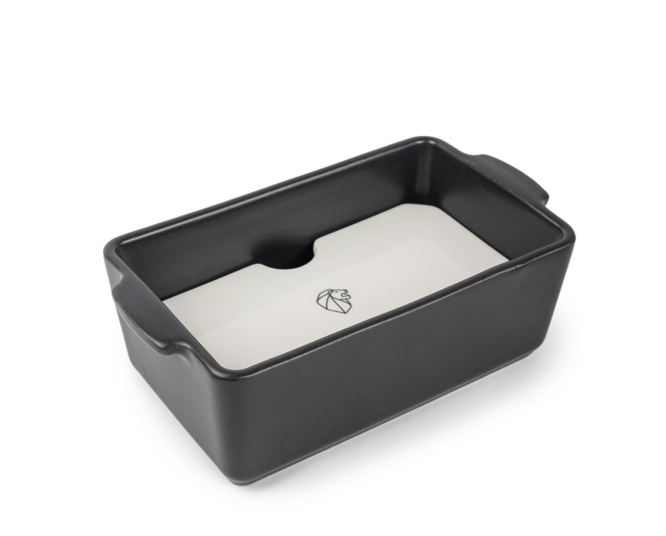 Terrine à foie gras 500g avec presse couleur ardoise - appolia - peugeot saveurs