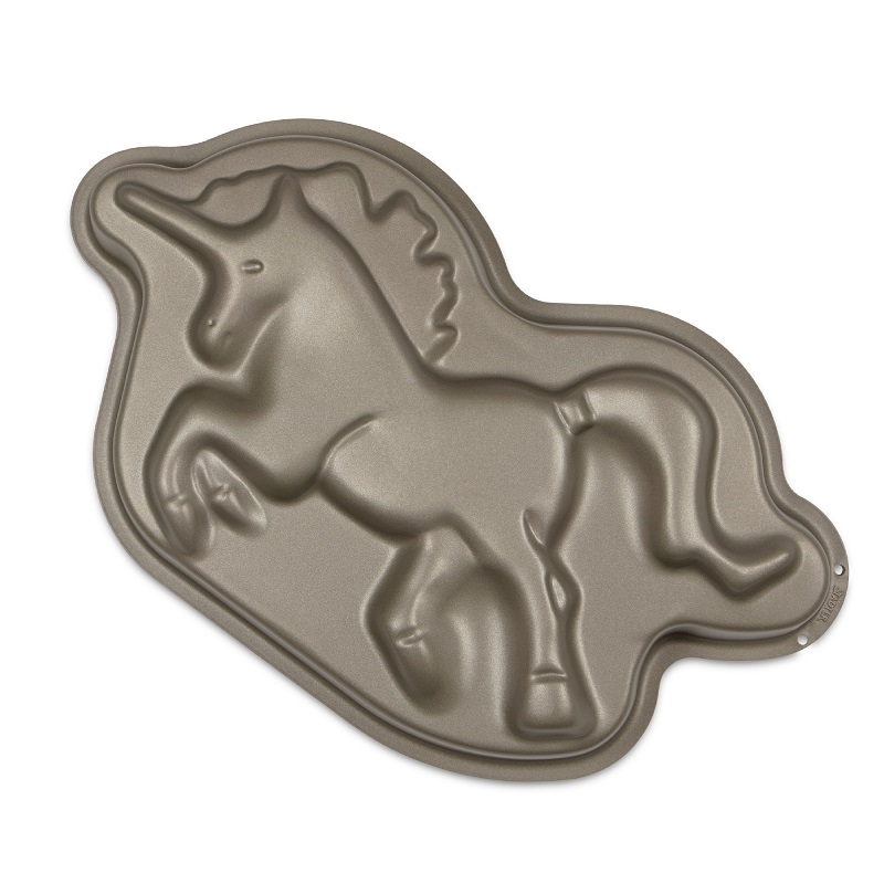 Moule a patisserie anti adherent en forme de licorne 36 cm - stadter