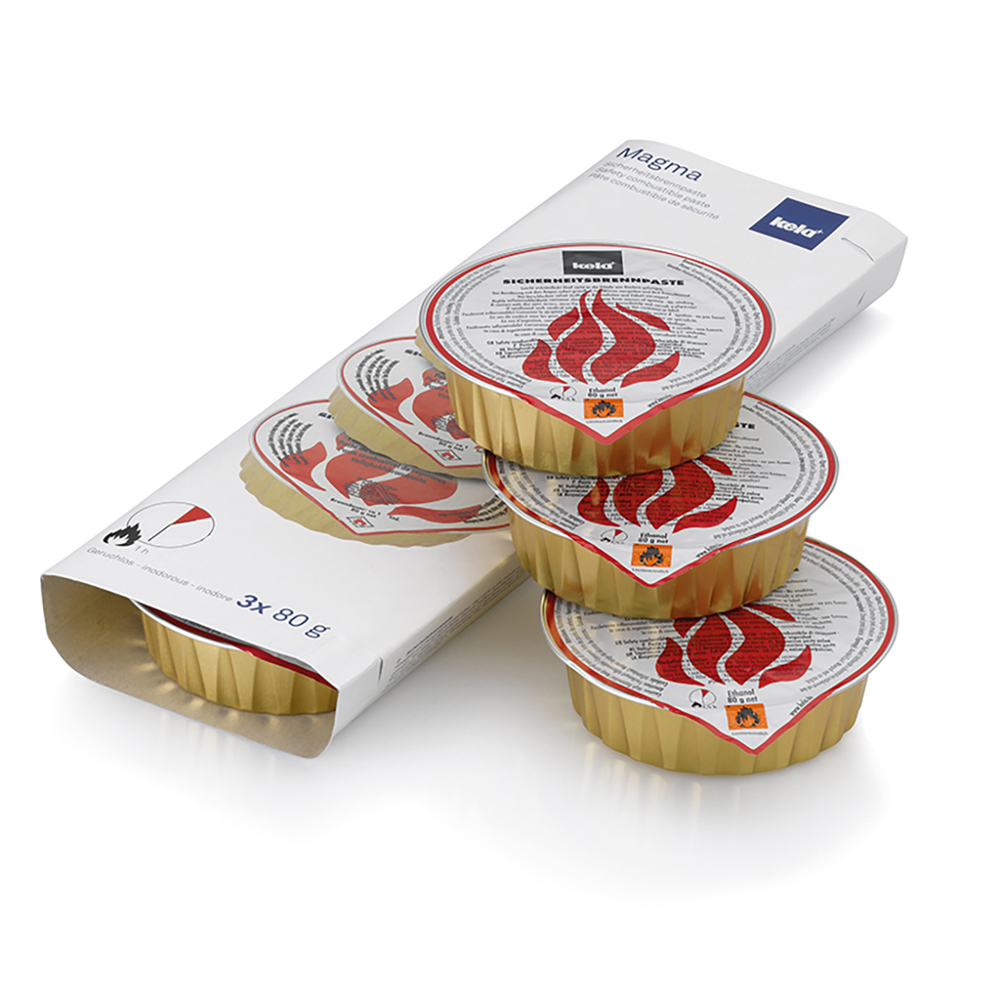 Set de 3 pâtes combustible magma - kela