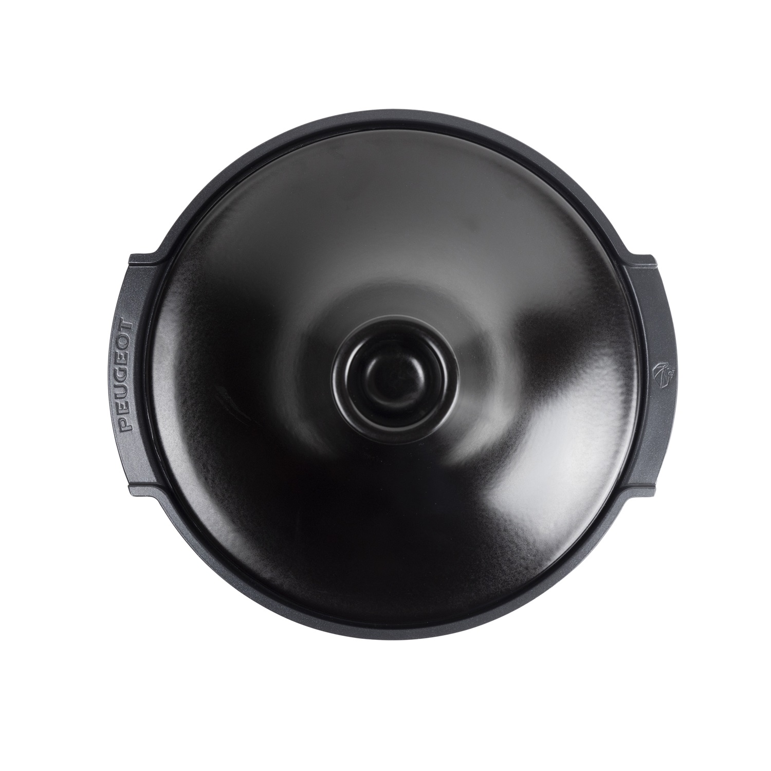 Plat à tajine induction dôme en céramique 30 cm noir satin - peugeot saveurs