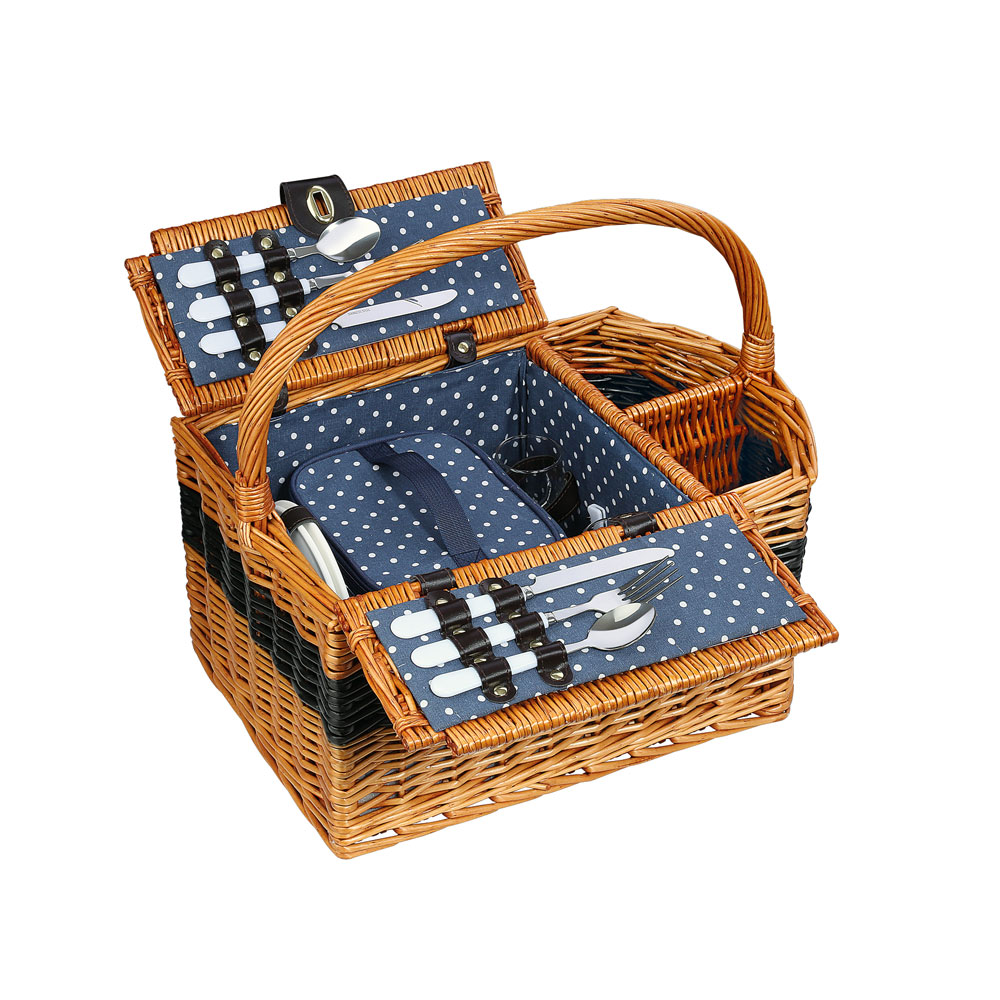 Panier pique-nique cernob brun - bastide