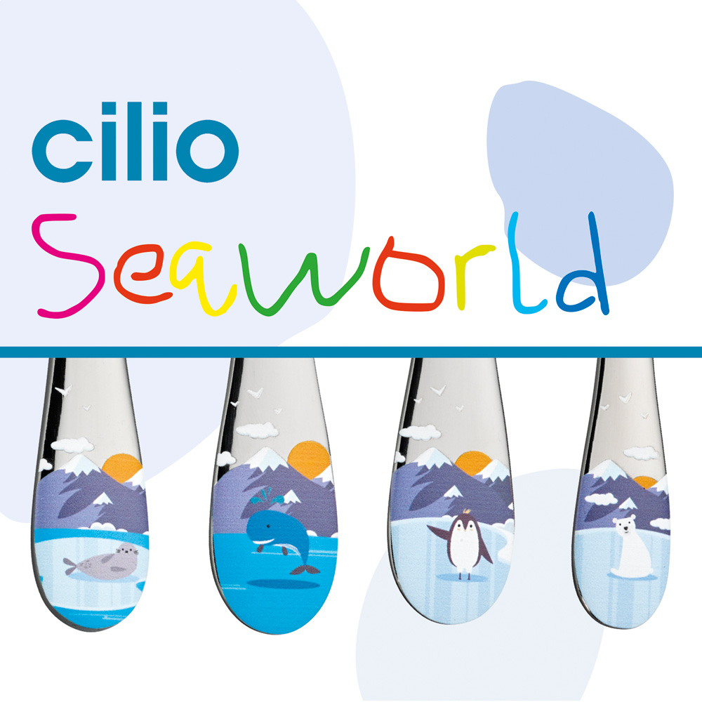 Couverts enfants seaworld 4 pièces - cilio