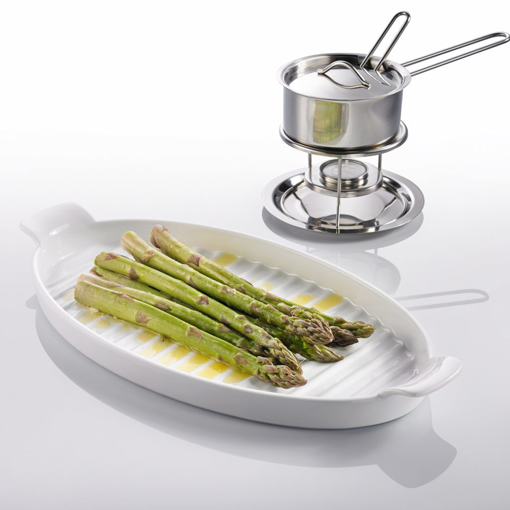 Plat à servir les asperges 39,5 x 20 cm - westmark