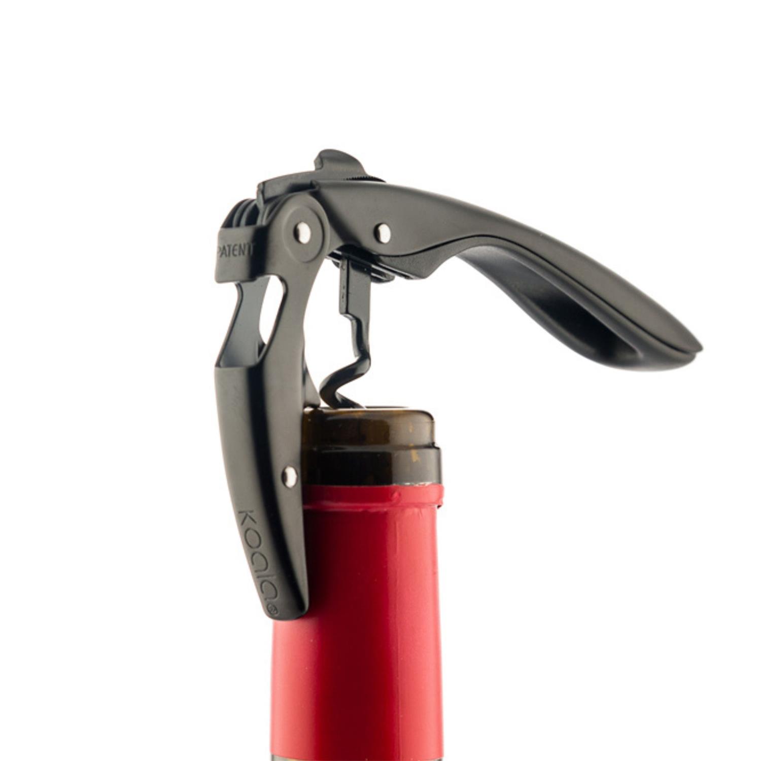 Pop - tire-bouchon double levier high tech - noir - koala